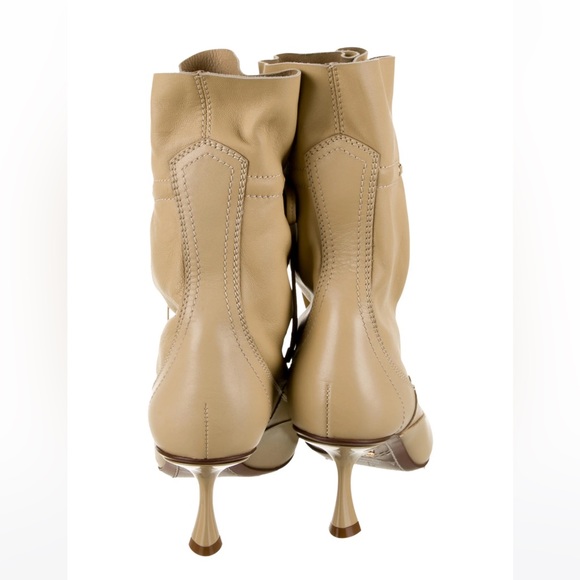 $1,000 - Zimmermann Soft Gathered Ankle Boots - Picture 4 of 5